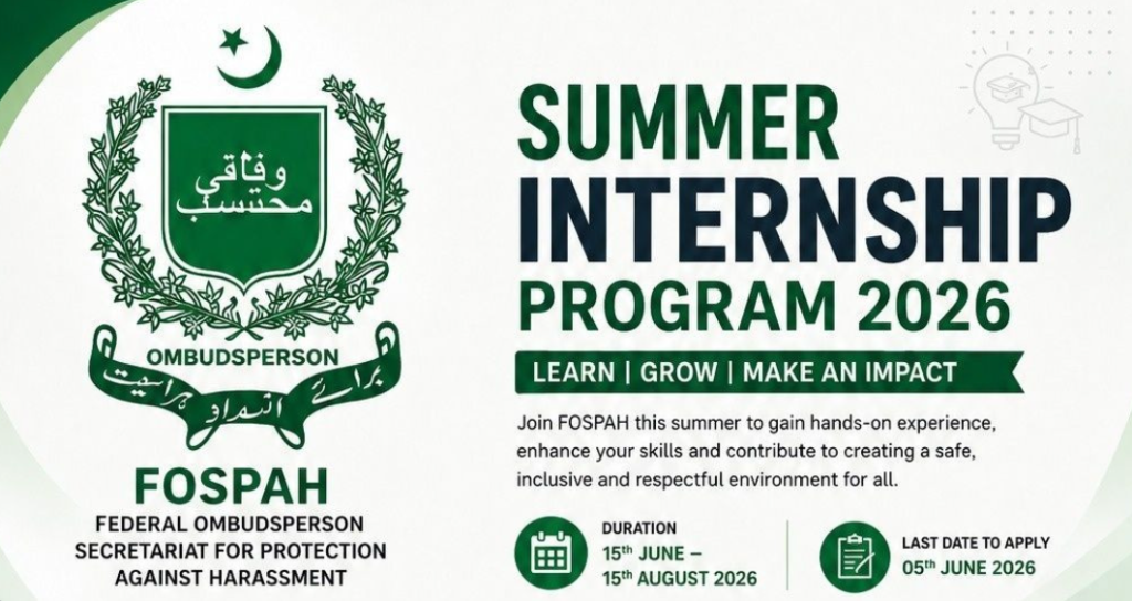 FOSPAH Summer Internship Program 2026
