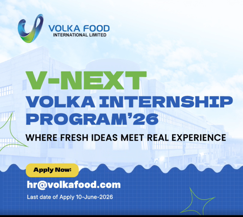 Volka Internship Program 2026 - Apply Now